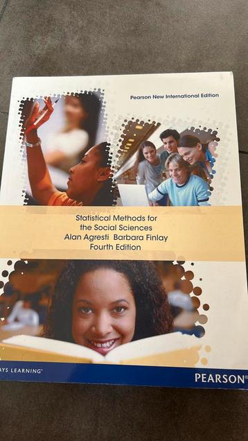 Statistical methods for the social sciences 4e editie beschikbaar voor biedingen