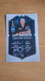 Foto Gary Anderson met handtekening (print) #2 Darts, Verzenden, Nieuw, Overige sporten, Overige typen