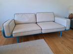 IKEA Nike Karlsson PS 2012 bank - blauw/wit, Ophalen, 100 tot 125 cm, Driepersoons, Zo goed als nieuw