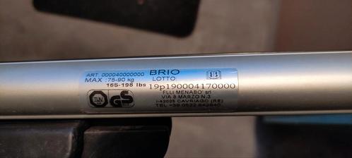 Menabo Brio universele dakdrager voor open dakrail, Auto diversen, Dakdragers, Gebruikt, Ophalen