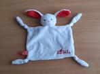 Knuffeldoekje, Knuffel van Bonbebe, Wit Konijn, Konijntje, Ophalen of Verzenden, Zo goed als nieuw, Konijn
