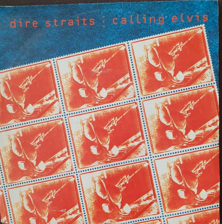 Dire Straits - Calling Elvis, Cd's en Dvd's, Vinyl Singles, Gebruikt, Single, Pop, 7 inch, Ophalen of Verzenden