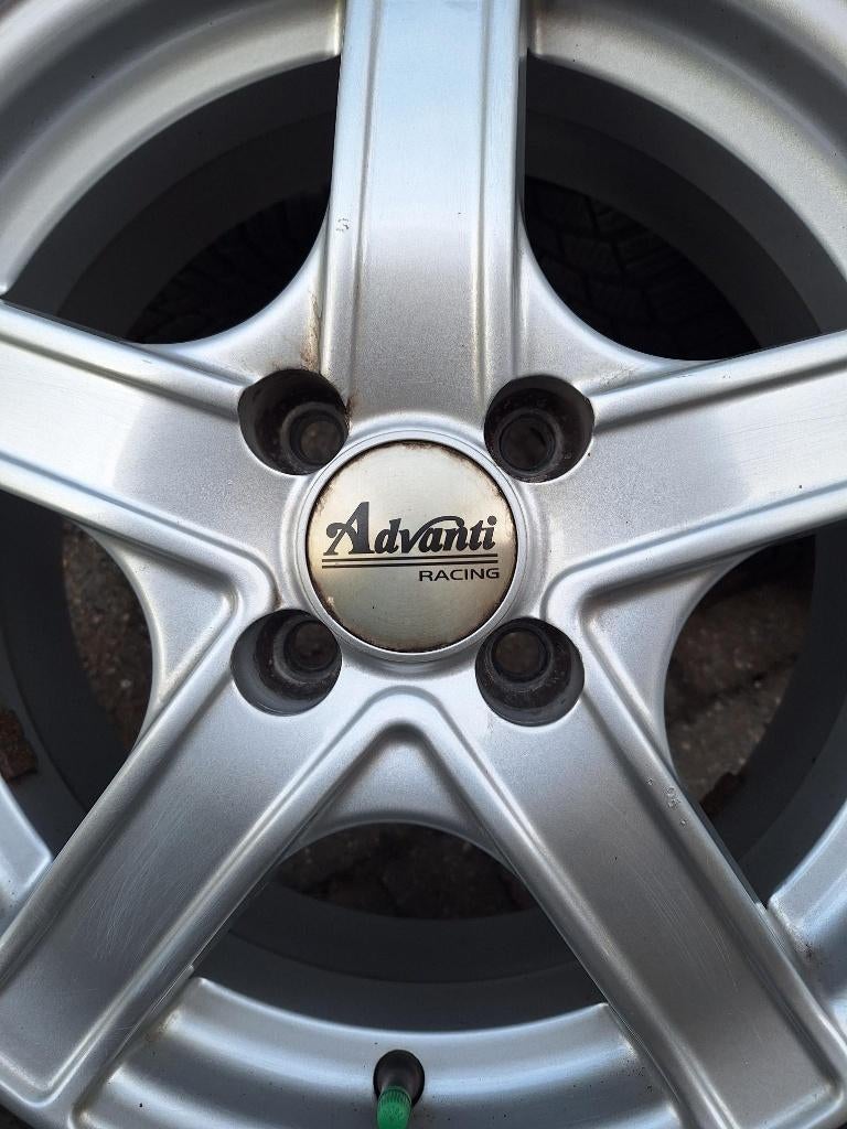 Winterbanden + velgen, Ophalen, Gebruikt, 15 inch, Velg(en)