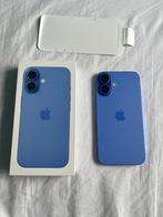 Gloednieuwe iphone 16 met factuur, 128 GB, Blauw, Nieuw, IPhone 16