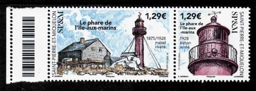 Jaar 2024 St-Pierre Miquelon. Restauration Phare de l'Île au, Postzegels en Munten, Postzegels | Amerika, Postfris, Noord-Amerika