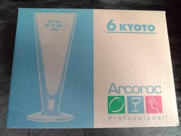 Doos met 6 nieuwe sorbet glazen ( Kyoto )  beschikbaar voor biedingen