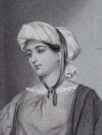 Antieke Staalgravure Martha - 1847, Antiek en Kunst, Ophalen of Verzenden