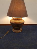 Rotan lamp, Ophalen of Verzenden, Zo goed als nieuw, 50 tot 75 cm