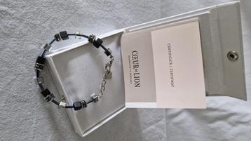 Zilv.armband Coeur de Lion beschikbaar voor biedingen