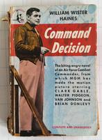 Command Decision - William Wister Haines 1946, Gelezen, Ophalen of Verzenden, William Wister Haines, Amerika