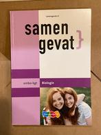 Samengevat Biologie VMBO-KGT, Ophalen of Verzenden, Zo goed als nieuw, LBO