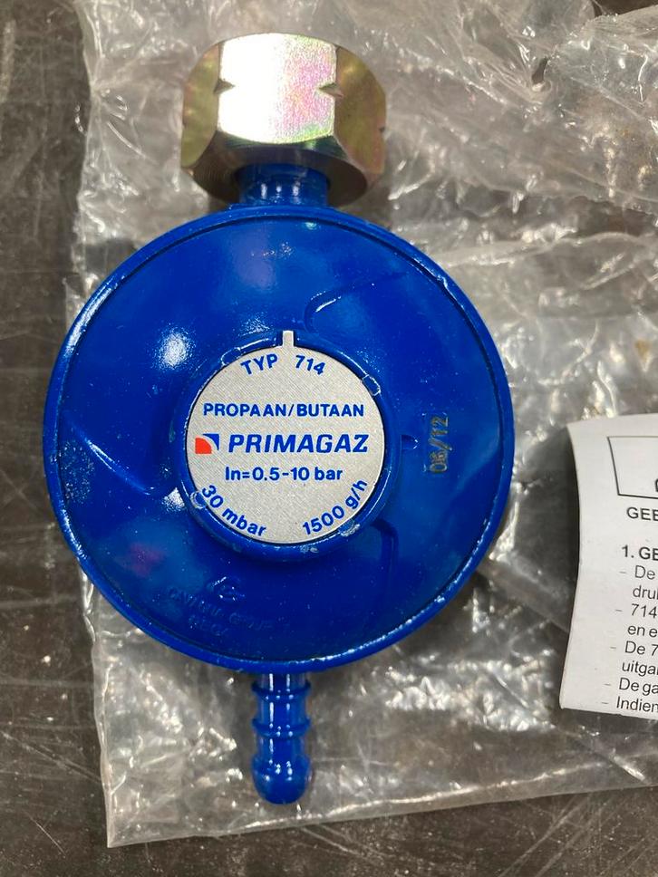 Primagaz Drukregelaar Type 714, Caravans en Kamperen, Kampeeraccessoires, Nieuw, Ophalen of Verzenden