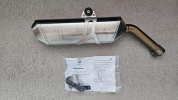 Originele uitlaat BMW F750gs f850gs F900gs F800gs compleet beschikbaar voor biedingen