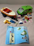 Playmobil 4144. Familie auto met boot, Ophalen of Verzenden, Gebruikt, Complete set