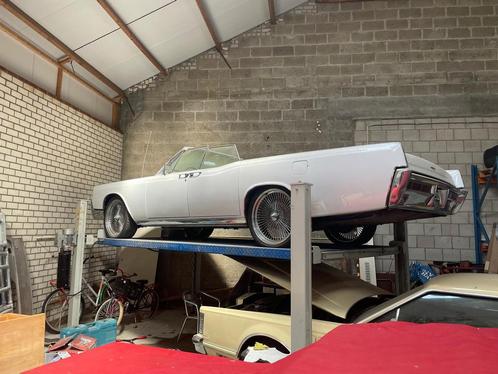 Lincoln Continental 7.0 1966 Wit, Auto's, Lincoln, Particulier, Continental, Benzine, Cabriolet, Automaat, Geïmporteerd, Wit, Leder