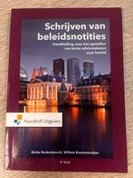 Willem Koetsenruijter - Schrijven van beleidsnotities, Ophalen of Verzenden, Zo goed als nieuw, Willem Koetsenruijter; Rinke Berkenbosch