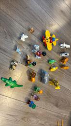 Playmobil 123 dieren, vliegtuig, paarden, poppetjes, Ophalen of Verzenden, Zo goed als nieuw