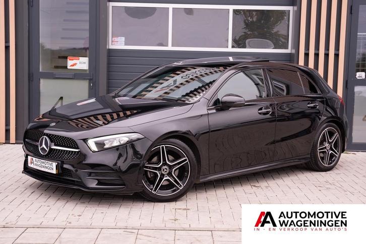 Mercedes-Benz A-Klasse A 180 d 116pk 7G-DCT 2020 Zwart, Auto's, Mercedes-Benz, Bedrijf, A-Klasse, ABS, Achteruitrijcamera, Adaptieve lichten