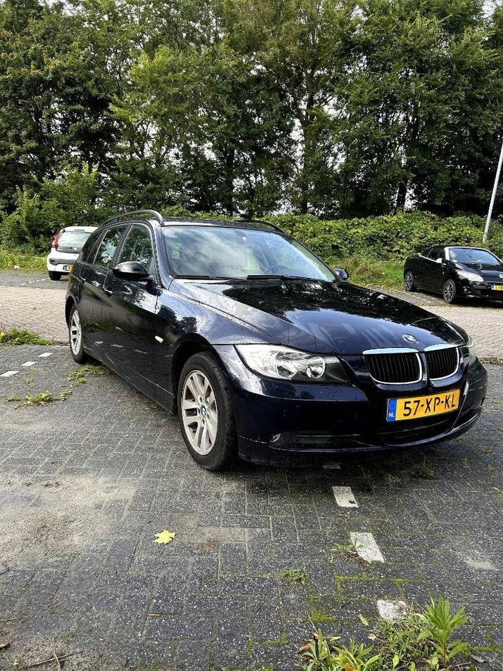 BMW 3-Serie 2.0 I 320 Touring AUT 2007 Blauw, Auto's, BMW, Particulier, 3-Serie, ABS, Bluetooth, Boordcomputer, Cruise Control