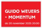 2x Tickets Guido Weijers in Carré - Momentum - 20.11.2025, Tickets en Kaartjes, Twee personen, November