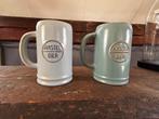Amstel Bier pullen aardewerk pastel, Ophalen of Verzenden, Zo goed als nieuw, Pul(len), Amstel