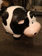 Leuke spaarpot in de vorm van een koe, Verzamelen, Spaarpotten, Ophalen of Verzenden, Gebruikt, Kunststof, Dier