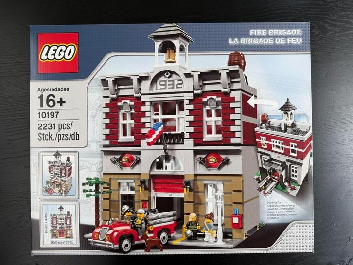 LEGO Fire Brigade (10197) - Nieuw in doos/MISB - Modulars, Kinderen en Baby's, Speelgoed | Duplo en Lego, Nieuw, Lego, Complete set