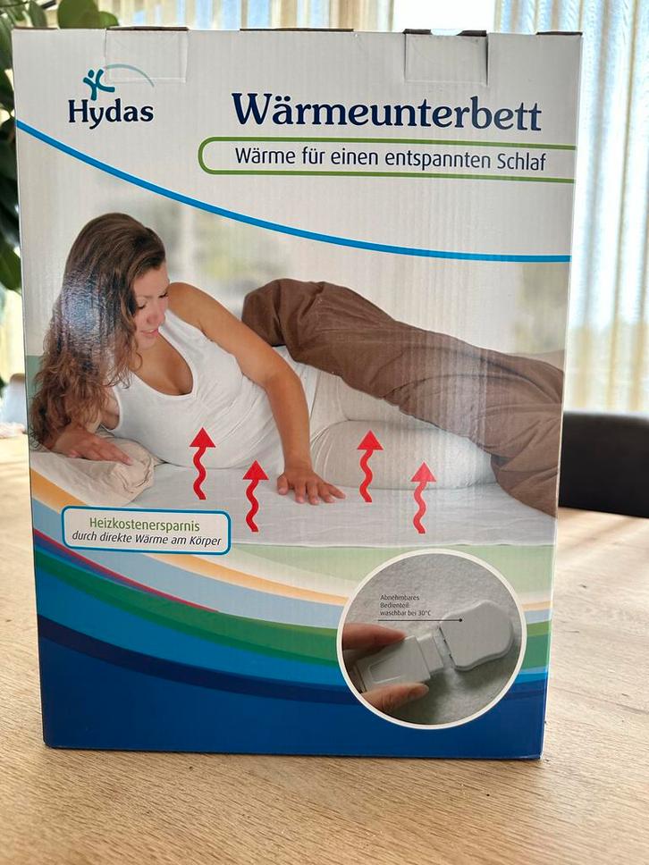Hydas Warmtedeken - Nieuw in Verpakking!, Huis en Inrichting, Slaapkamer | Beddengoed, Nieuw, Deken of Dekbed, Eenpersoons, Wit