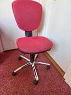 Te koop rode bureaustoel., Ophalen, Zo goed als nieuw, Rood
