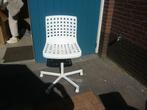 bureaustoel ikea, SKalberg, Huis en Inrichting, Bureaustoelen, Ophalen, Zo goed als nieuw, Wit, Bureaustoel