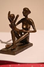 Beeld Brons Moeder + kind, Antiek en Kunst, Kunst | Beelden en Houtsnijwerken, Ophalen