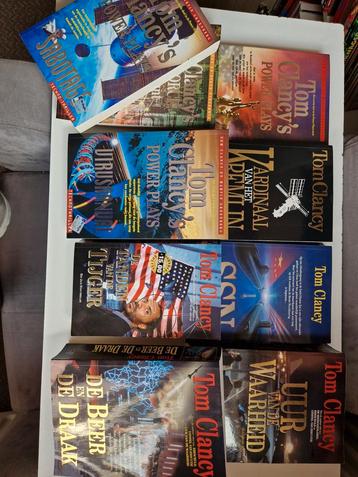 Tom Clancy boeken beschikbaar voor biedingen