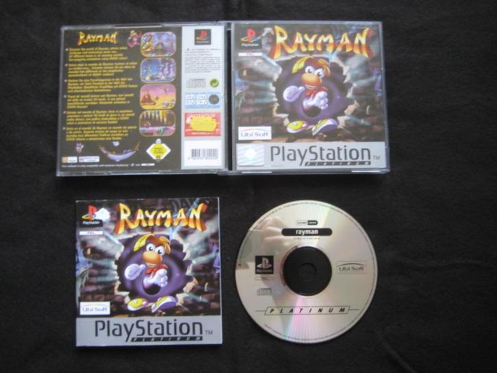 Rayman PS1 Playstation 1, Spelcomputers en Games, Games | Sony PlayStation 1, Gebruikt, Platform, 1 speler, Vanaf 3 jaar, Ophalen of Verzenden
