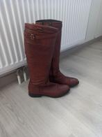 Cognac laarzen, Hoge laarzen, Bruin, Ophalen of Verzenden, Zo goed als nieuw