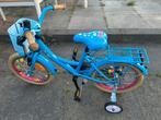 Kinderfiets K3 16” blauw met zijwielen en mandje, Fietsen en Brommers, Ophalen, Zo goed als nieuw, 16 tot 20 inch