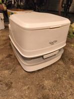 Chemisch toilet, Ophalen, Gebruikt