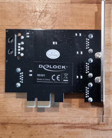 Delock PCI Express Uitbreidingskaart - USB insteekkaart 8930 beschikbaar voor biedingen