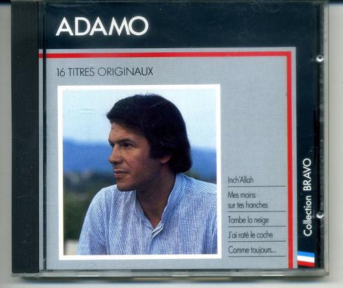 Adamo – Bravo A Adamo 16 nrs CD 1989 ZGAN, Cd's en Dvd's, Cd's | Pop, Zo goed als nieuw, 1980 tot 2000, Ophalen of Verzenden