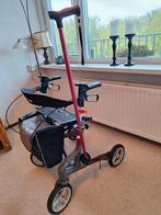 Donkerrode Topro Rollator inclusief wandelstok, Diversen, Rollators, Ophalen, Gebruikt