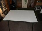 Retro uitschuif tafel, Huis en Inrichting, Ophalen, Gebruikt, 50 tot 100 cm, Vijf personen of meer