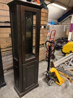 Vitrinekast, Koloniaal, 150 tot 200 cm, 25 tot 50 cm, Met deur(en)