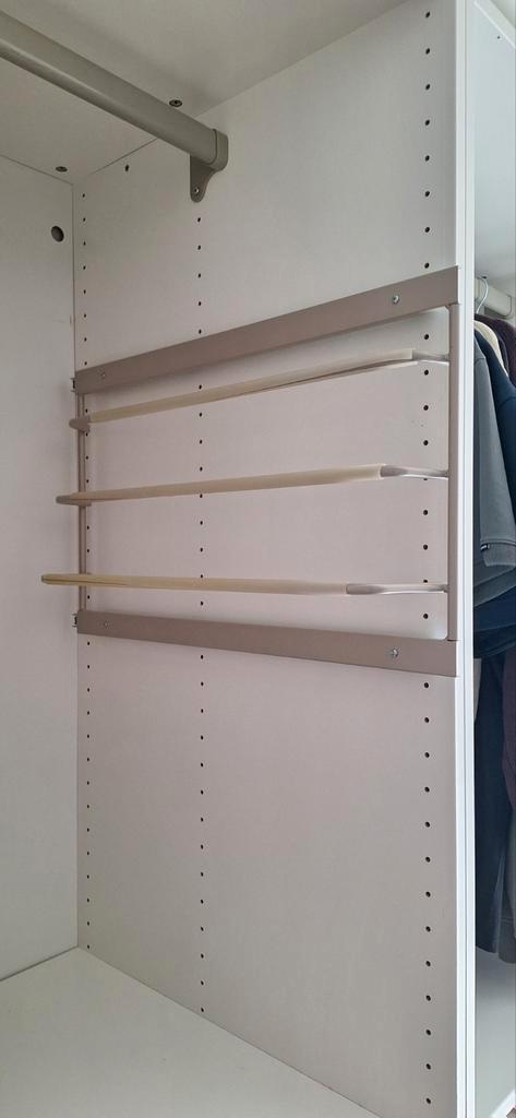4x IKEA Komplement Uittrekbare Kledingroede Pax, Huis en Inrichting, Kasten | Kledingkasten, Gebruikt, Minder dan 100 cm, Minder dan 50 cm