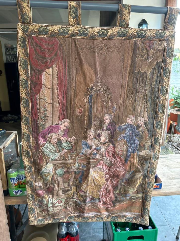 Mooi Wandtapijt in Barok Stijl, Huis en Inrichting, Stoffering | Tapijten en Kleden, Gebruikt, 50 tot 100 cm, 100 tot 150 cm, Rechthoekig