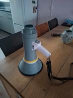 Megafoon met Sirene - 2km Bereik, Ophalen of Verzenden, Gebruikt