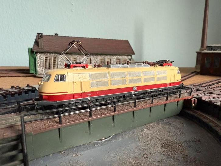 Br 103-118-6, Hobby en Vrije tijd, Modeltreinen | N-Spoor, Zo goed als nieuw, Locomotief, Gelijkstroom, Overige merken, Ophalen of Verzenden