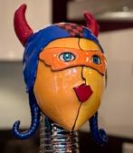 Grote keramische buste van Sarah Michael., Antiek en Kunst, Ophalen