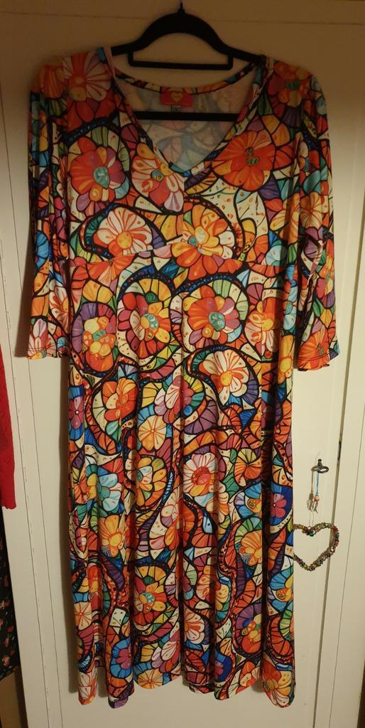 Tantilly jurk model Sofia 3XL, Kleding | Dames, Jurken, Nieuw, Maat 46/48 (XL) of groter, Overige kleuren, Knielengte, Verzenden