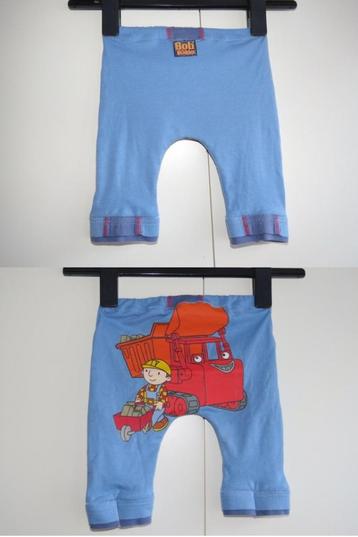 Handgemaakt babybroekje Bob de Bouwer mt. 74-80 #upcycled beschikbaar voor biedingen