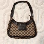 Originele Vintage Gucci Schoudertas, Ophalen of Verzenden, Gebruikt, Beige, Overige merken