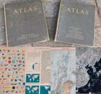Atlas; Grote Elsevier Atlas - 2 delen - 1950, Boeken, Atlassen en Landkaarten, Gelezen, Overige typen, Ophalen of Verzenden, 1800 tot 2000